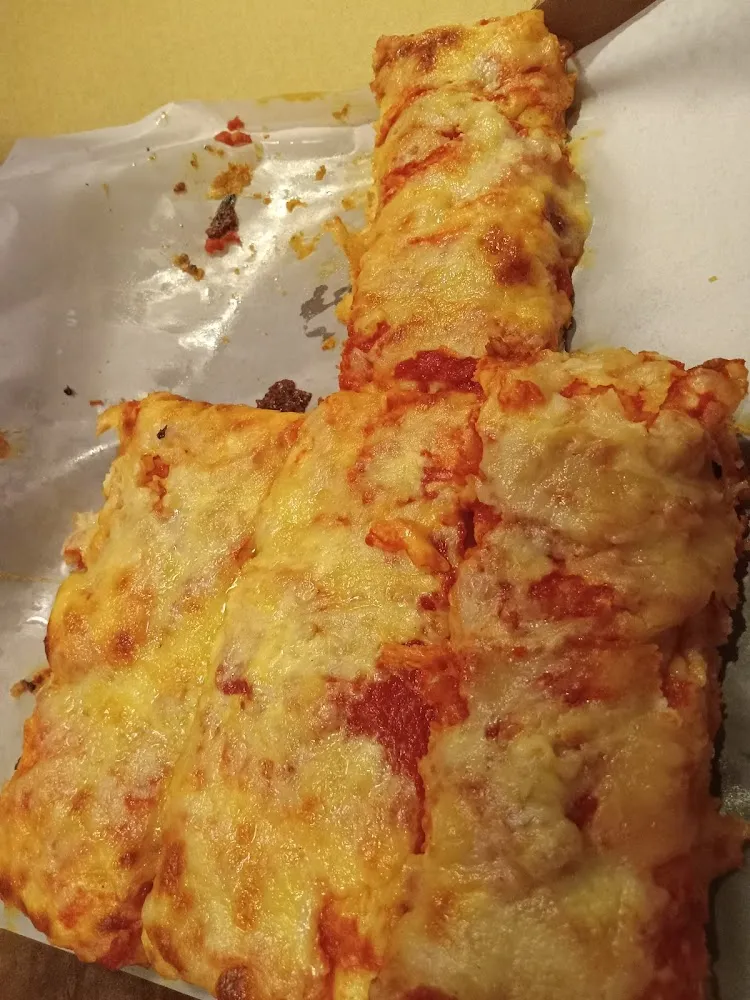 Tray of Pizza with Onion
